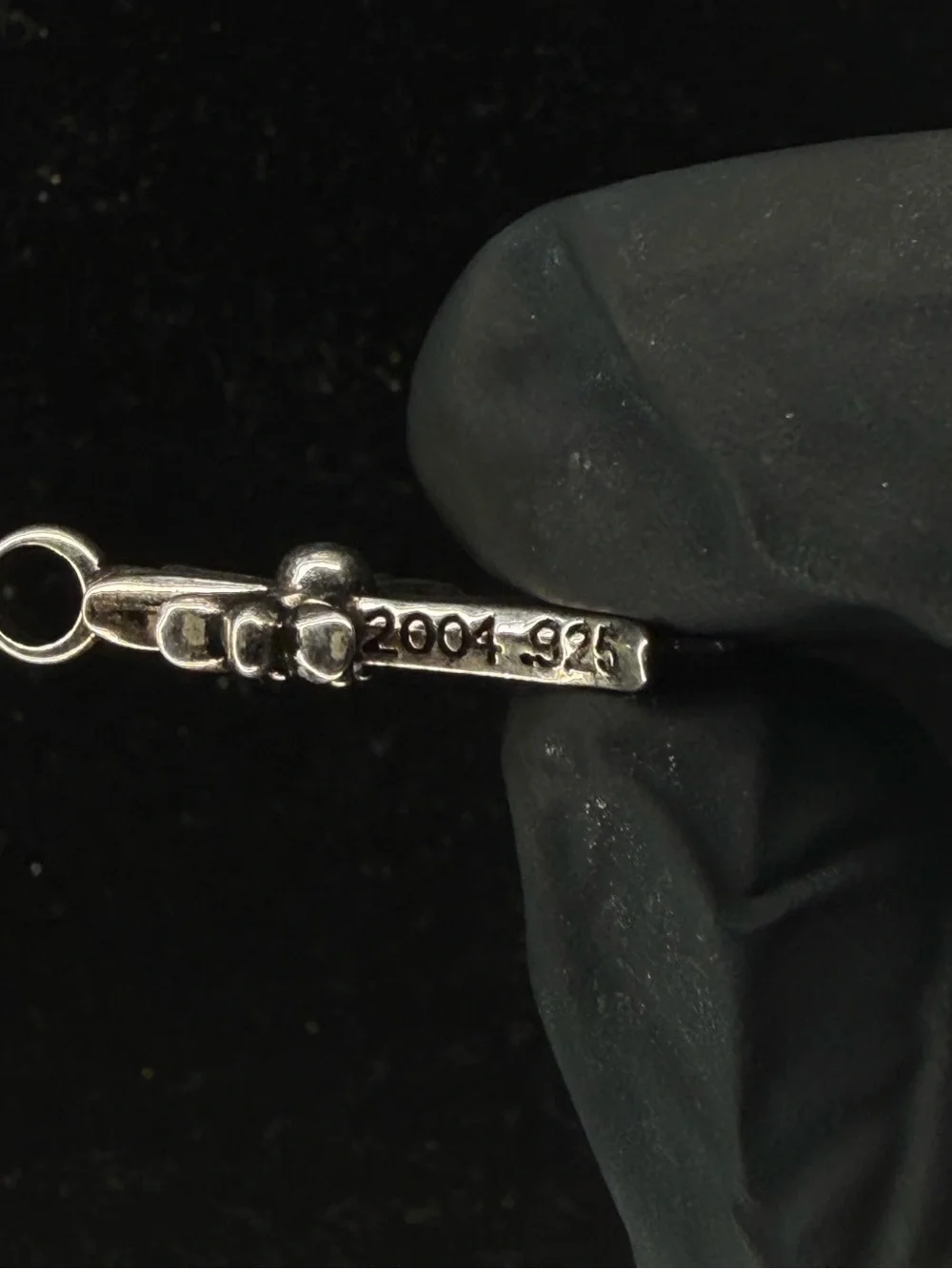 Chrome Hearts Classic Floral Cross Diamond Studded Unisex Pendant